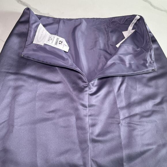 NWT Alfred Angelo 2 Piece Victorian Lilac Dress Strapless Top & Long Skirt Sz 12 - Picture 16 of 16